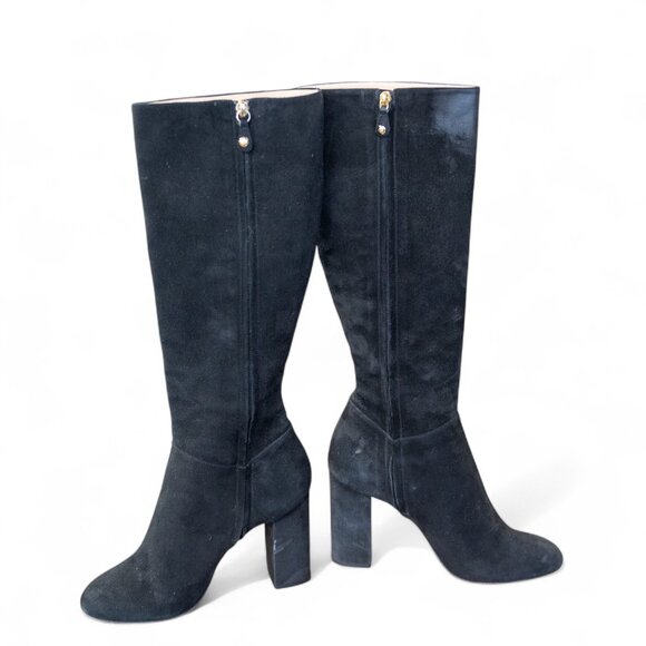 Charlotte Olympia ‘Barbara Star’ Suede Knee High Boots — Size 39 / 8.5 - Picture 11 of 14